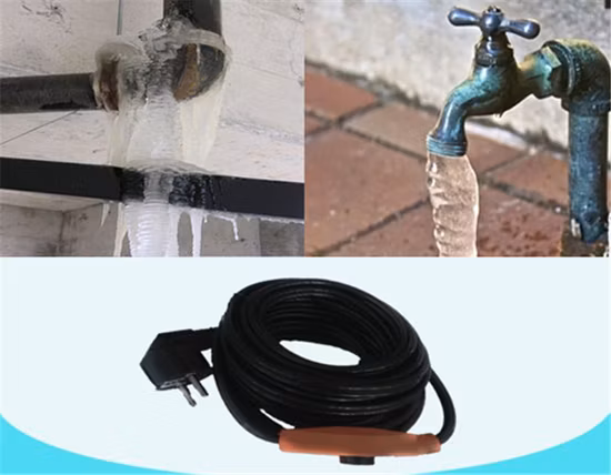 Câble chauffant pour conduites d'eau, vente en gros, câble de traçage thermique